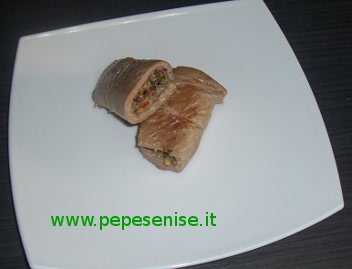 INVOLTINI DI TONNO CON MELANZANA