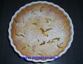 CLAFOUTIS DI PESCHE E ALBICOCCHE