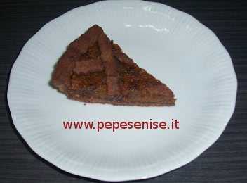 CROSTATA AL CIOCCOLATO CON ZUCCA E NOCCIOLE