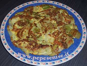 FRITTATA DI CARDI E FINOCCHI