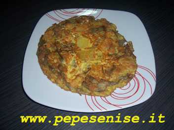 FRITTATA DI PATATE E CARCIOFI