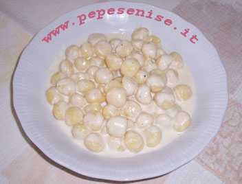 GNOCCHETTI DI PATATE AI FORMAGGI