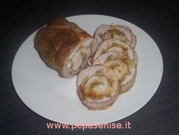 ARROSTO DI LONZA CON PISTACCHI