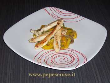  GRILLED CHICKEN BREAST WITH VEGETABLES