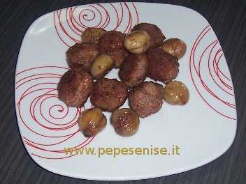 POLPETTE  CON CASTAGNE