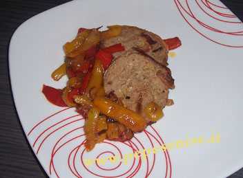 POLPETTONE DI CARNE MISTA CON PEPERONI
