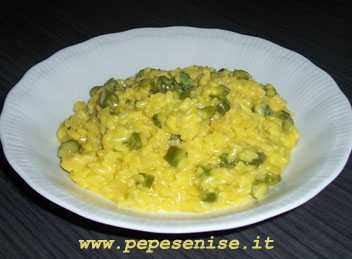 RISOTTO GIALLO CON ASPARAGI