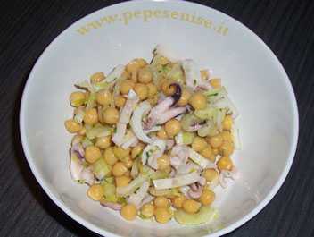 INSALATA DI SEPPIE E CECI