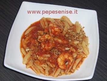 CAVATELLI AL SUGO DI GAMBERI