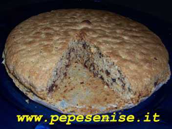 TORTA DEL VESCOVO ( nocciole e cioccolato )