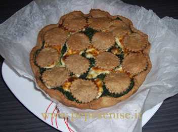 CROSTATA DI CASTAGNE CON BIETOLE