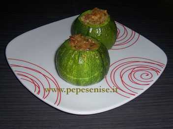 ZUCCHINE RIPIENE CON GAMBERI