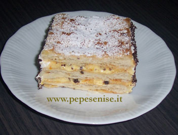 SFOGLIATA DI MOUSSE D'ARANCIA