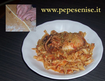 GNOCCOLI CON SUGO DI SEPPIE