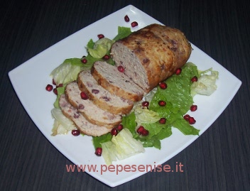 POLPETTONE DI TACCHINO CON MELAGRANA