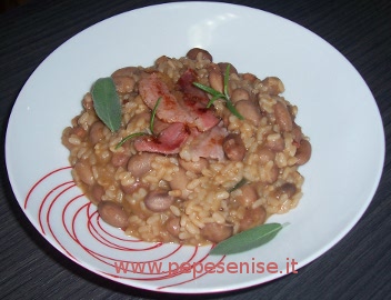 RISOTTO CON FAGIOLI BORLOTTI