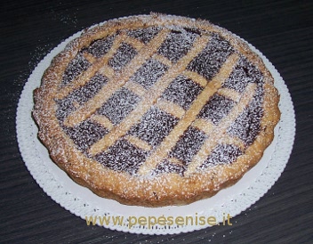 PUMPKIN TART WITH CHOCOLATE